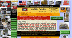 Desktop Screenshot of cajuncargo.com